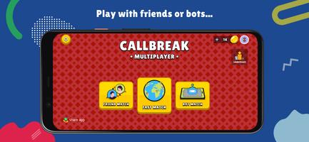 Call Break Multiplayer Ekran Görüntüsü 1