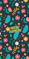 Guess the flower poster