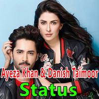 Ayeza Khan & Danish Taimoor Status Affiche