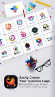 Business Logo Maker الملصق