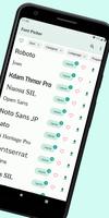 Font Picker Ekran Görüntüsü 1