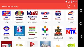 Khmer TV For Free captura de pantalla 2