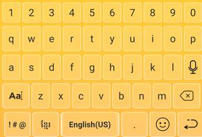 Easy Khmer keyboard ảnh chụp màn hình 1