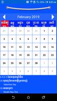 Khmer Calendar captura de pantalla 3