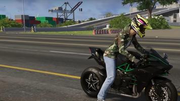 Kawasaki Ninja H2r Games 3D الملصق