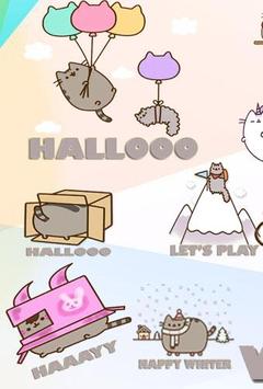 Pusheen stickers whatsapp free download