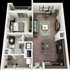 3d Home layout designs icône