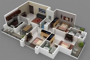 3d Home layout designs capture d'écran 1