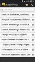 برنامه‌نما Khutbah Jum'at عکس از صفحه