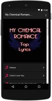 Poster My Chemical Romance Top Lyrics