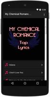پوستر My Chemical Romance Top Lyrics