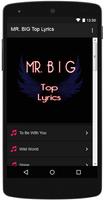 MR. BIG Top Lyrics poster