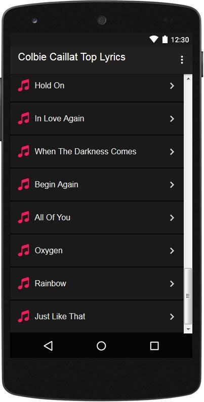 Colbie Caillat Top Lyrics For Android Apk Download Colbie Caillat Top Lyrics For Android Apk Download
