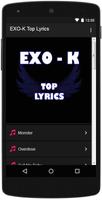 EXO-K Top Lyrics poster