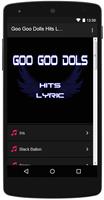 Poster Goo Goo Dolls Hits Lyrics
