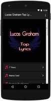Lucas Graham Top Lyrics Poster
