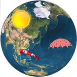 하늘은(기상청 날씨, 한국환경공단)