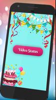 Birthday Video Status Poster