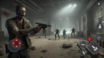 FPS Zombie Gun Shooting Games captura de pantalla 1