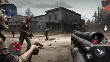 FPS Zombie Gun Shooting Games syot layar 2
