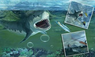 Angry Sea White Shark Revenge الملصق