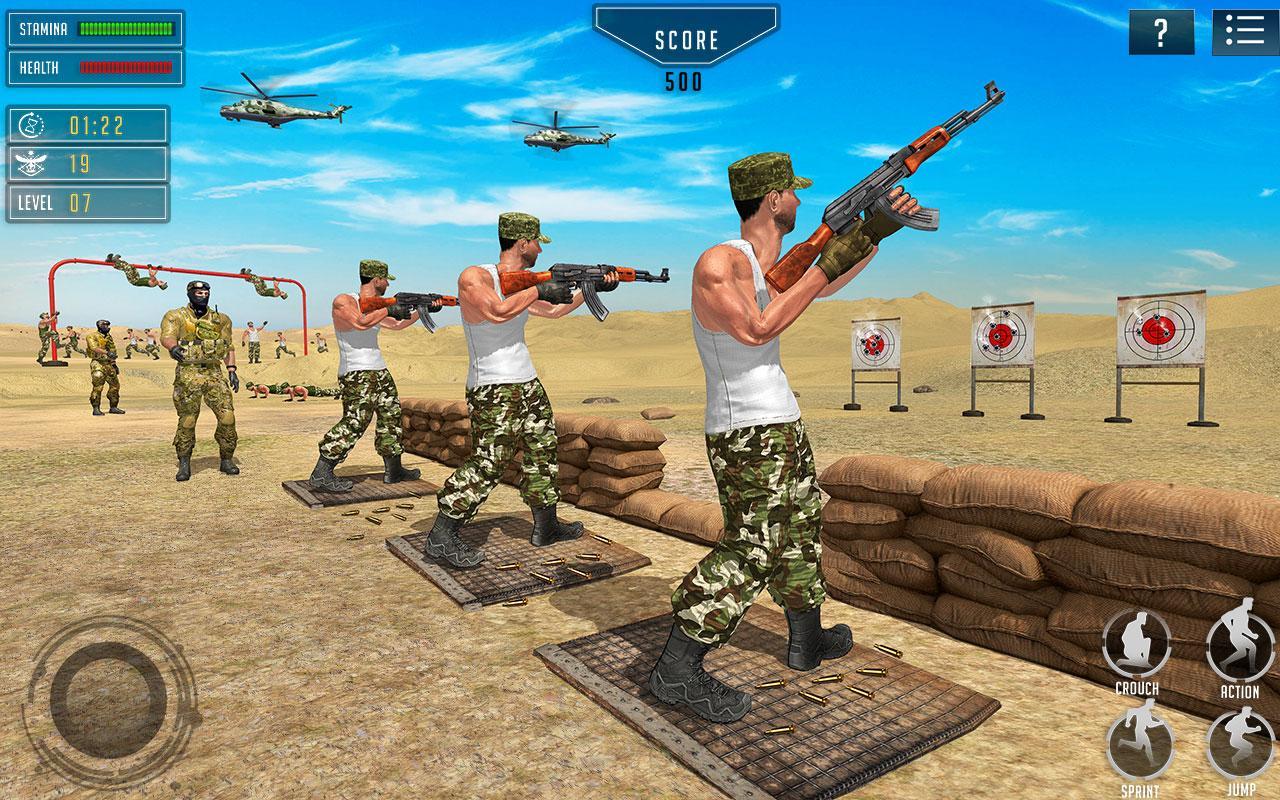Us Army Training School Game Obstacle Course Race For Android Apk Download - 500 level obstacle course roblox youtube
