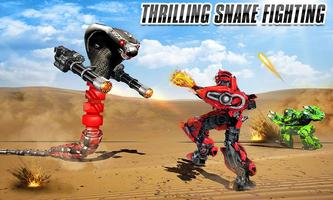 Train Transform Snake Robot Games ảnh chụp màn hình 1