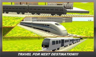 Bullet Train Subway Station 3D screenshot 1