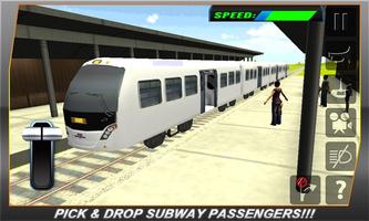Bullet Train Subway Station 3D screenshot 2