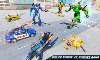 US Police Dog Robot Car Game screenshot 3