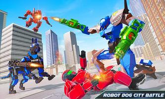 US Police Dog Robot Car Game screenshot 2