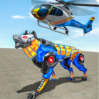 Wolf Robot Police Copter Games biểu tượng