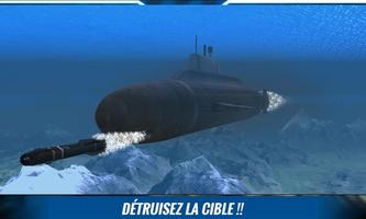Russe Submarine Navy Guerre 3D Affiche