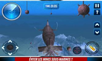Russe Submarine Navy Guerre 3D capture d'écran 2