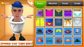 Kick the Toilet Head Game screenshot 1