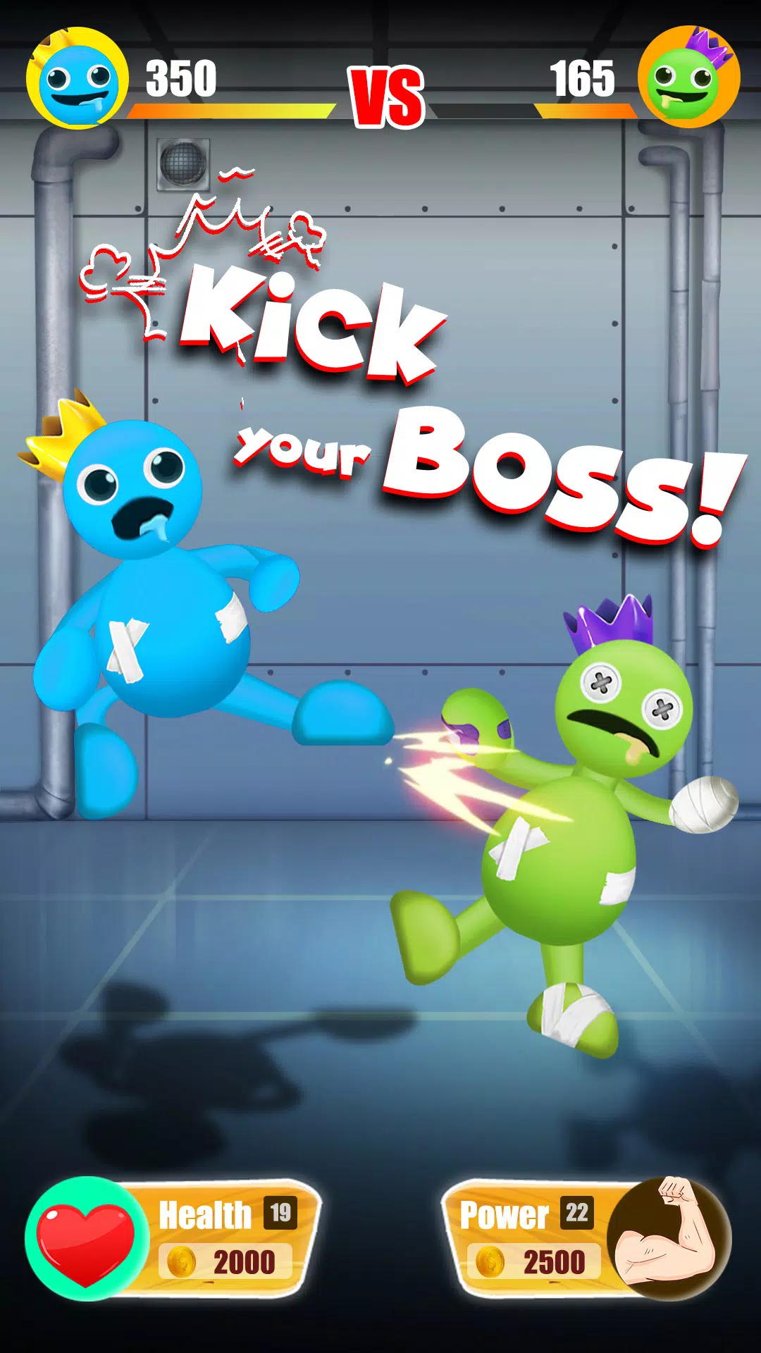 Kick The Rainbow Monster - Apps on Google Play