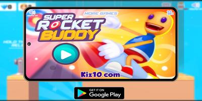 Super Rocket Buddy Plakat