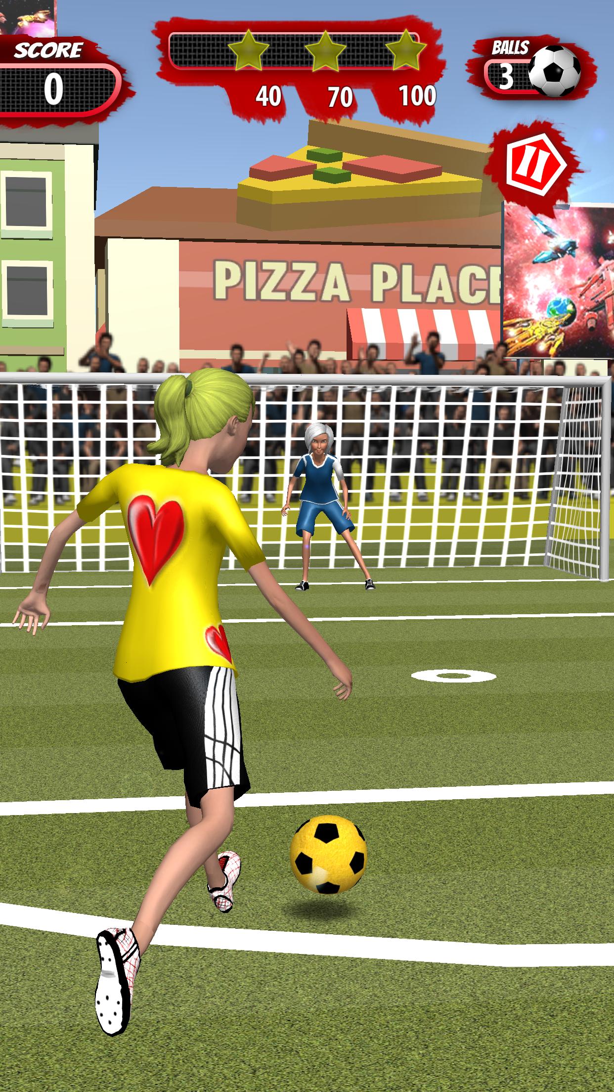 Free Kick Football Toon For Android Apk Download
