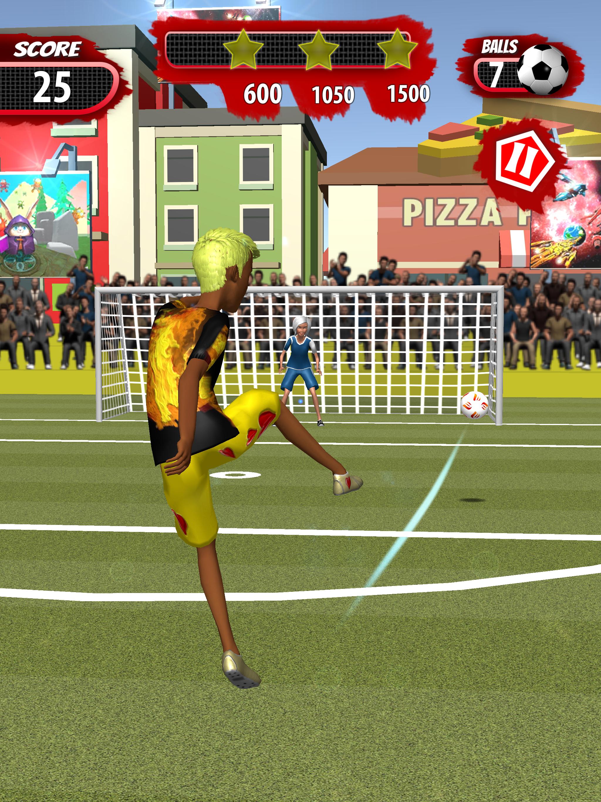 Free Kick Football Toon For Android Apk Download