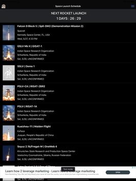 Space Launch Schedule 截图 3