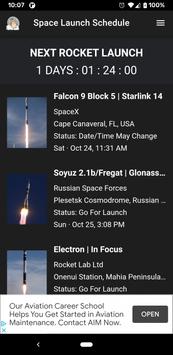 Space Launch Schedule 海报