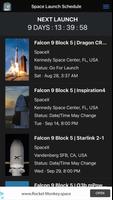 Space Launch Schedule پوسٹر