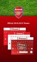 Clavier officiel Arsenal FC Affiche