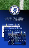 Keyboard Resmi Chelsea FC poster