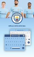 Clavier Manchester City FC Affiche