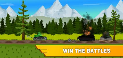 Tank Battle War 2d: vs Boss پوسٹر