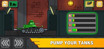 Tank Battle War 2d: vs Boss Screenshot 2