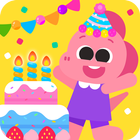 Cocobi Birthday Party - cake-icoon