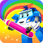 Poli Coloring & Games - Kids ikona