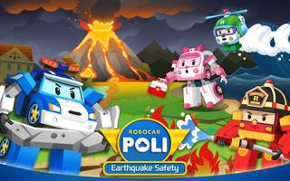 Robocar Poli Earthquake Safety Plakat